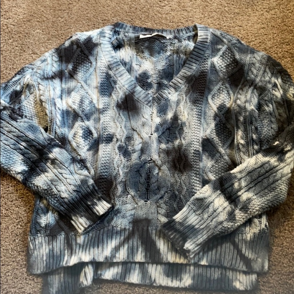 Tye Dye Anthropologie Sweater